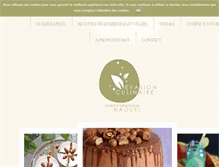 Tablet Screenshot of evasion-culinaire.com